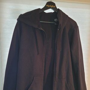 St. John's Bay Black Hoodie Sweatshirt